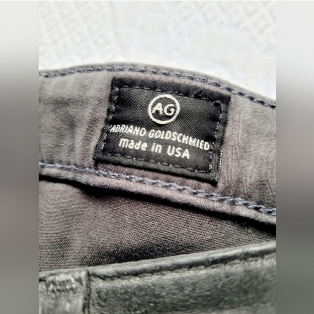 AG Adriano Goldschmied Women's Skinny Jeans - Gray - Picture 5 of 16
